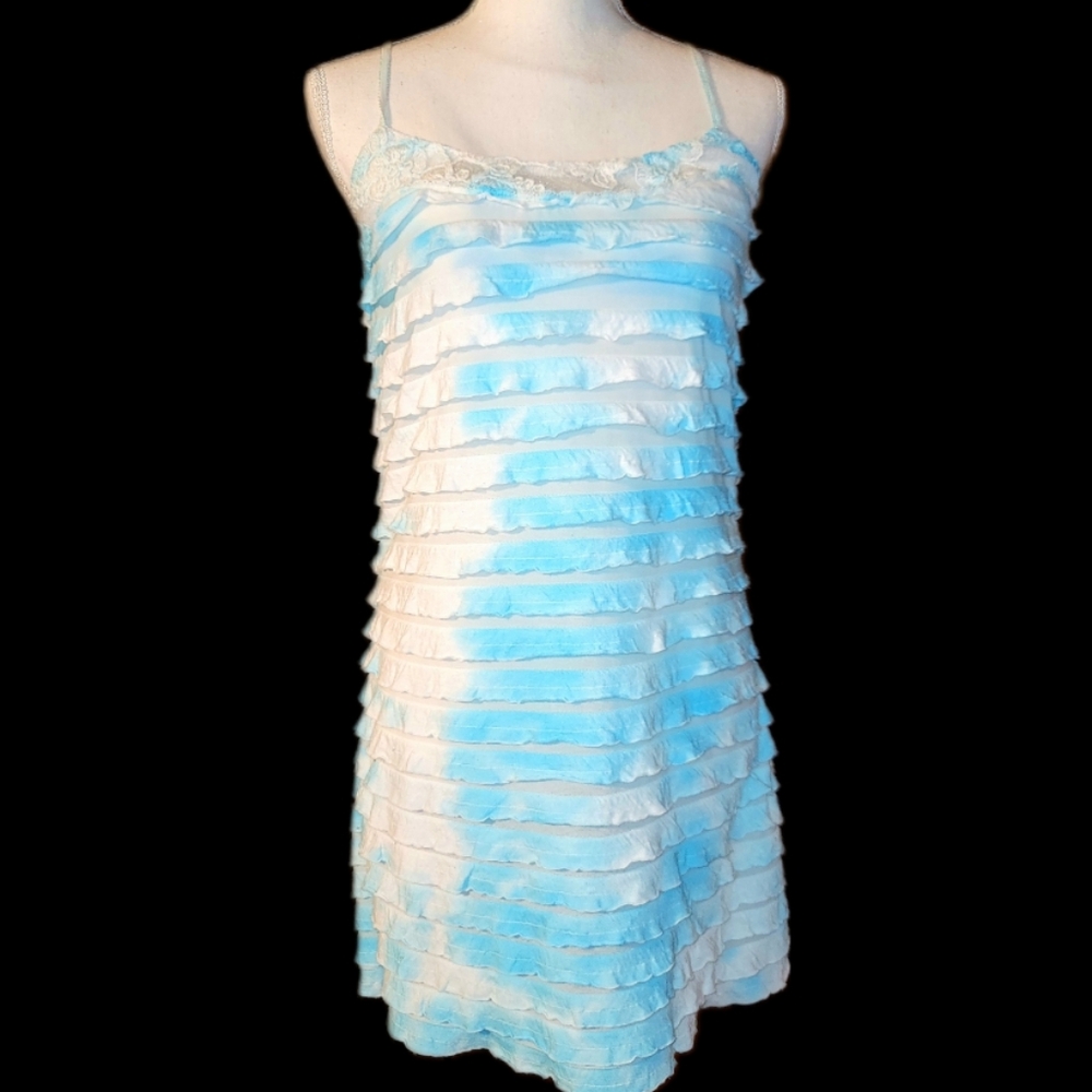 Miss Me Pleated Galaxy Dress TIE DYED